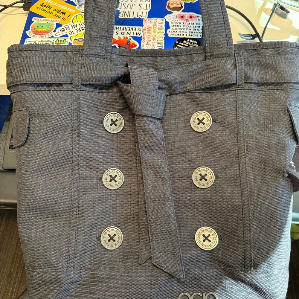 OGIO Charcoal Double-Breasted laptop Tote